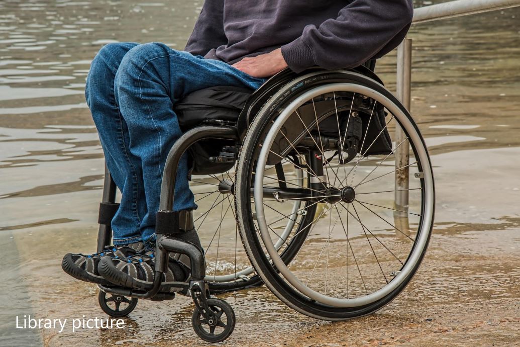 New kitchen for wheelchair user